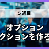 【5-7】オプションセクションを作ろう